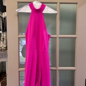 Aqua by Bloomingdale’s hot pink formal dress worn once to black tie - high low
